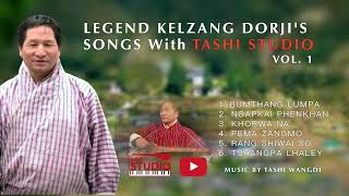 Legend singer Kelzang Dorji’s Songs with Tashi Studio [upl. by Ellehcram]