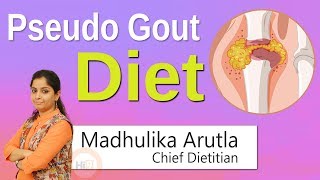 Hi9  Pseudo Gout Diet  Madhulika Arutla  Chief Dietitian [upl. by Dorotea]