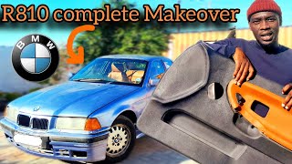 TRANSFORMING MY BMW E36 BAD INTERIOR TO A COOL INTERIOR P6 [upl. by Lenahs]