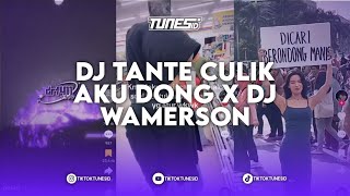 DJ TANTE CULIK AKU DONG GOMEZ LX X DJ WAMERSON SOUND DRF411 MENGKANE [upl. by Mcnelly]