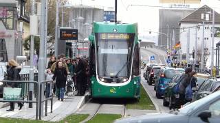 Tram 8 Basel Bâle vers Weil am Rhein [upl. by Kcinom]