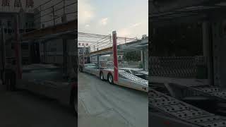 Galvanized Car Carrier Trailer ready to go to the port new upgraded galvanized Car Carrier Trailer [upl. by Artenra]