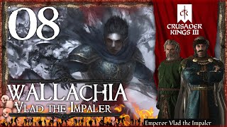 8 Crusader Kings III Roleplay  WallachianBohemian War and Vampire Blood Empire Wallachia [upl. by Hartfield990]