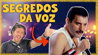 FREDDIE MERCURY  SEGREDOS da voz  análise vocal [upl. by Anauqat]