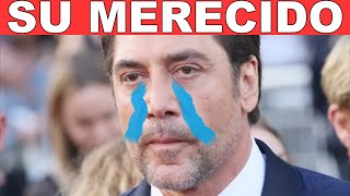 Javier Bardem RECIBE SU MERECIDO tras estas declaraciones [upl. by Caruso]