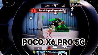 POCO X6 PRO 5G  BATTLE GROUND MOBILE INDIA Livik Map Performance Test 🤡🤡 [upl. by Shanta]