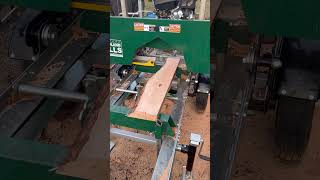 Resawing a cherry slab in 2 [upl. by Arquit]