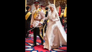 BRUNEI ROYAL WEDDING  Prince Mateen amp Anishas Wedding Day [upl. by Attenal265]