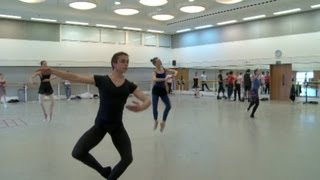 Inside the Bolshoi Ballets daily class [upl. by Ahtaga865]