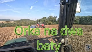 Na biegu neutralnym robi podorywkę🤔🧐😲😳💪  pole na dwa baty Agrotron 200 i Massey 6490 [upl. by Lambrecht273]