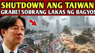 BREAKING TAIWAN NagLOCKDOWN dahil sa BAGYONG LEON Konrey‼️ [upl. by Kokoruda]