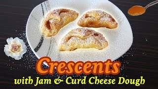 Easy Recipe for Crescent Rolls with Jam [upl. by Suinotna]