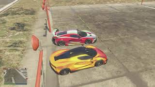 GTA V Online  Ocelot Virtue vs Coil Cyclone 2 [upl. by Otrebmuh506]