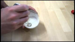 How to make a single serving of whipped cream with the Ikea PRODUKT milk frother [upl. by Akinyt]