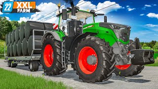 LS22 SilageballenVerkauf XXL Wir werden reich  XXL Farm 83  FARMING SIMULATOR 22 [upl. by Menis]