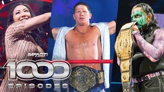 The TOP 10 Matches in IMPACT 1000 History [upl. by Saleme772]