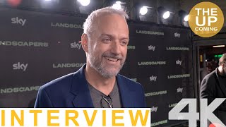 Ed Sinclair interview on Landscapers at London Film Festival [upl. by Nehgem]