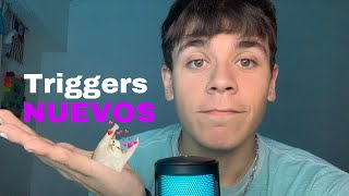 ASMR con triggers NUEVOS en ESPAÑOL para DORMIR placidamente🤑​😼​ [upl. by Ninnetta]