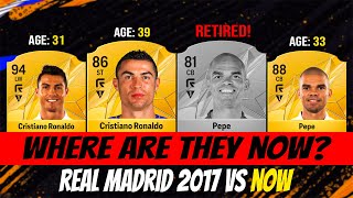 FC 25 Where Are They Now Prime 2017 Real Madrid Vs Now EA FC 25 😭😱 ft Ronaldo Pepe … [upl. by Abih]