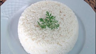 🍚Como Preparar Arroz Blanco Colombiano Facil y Rapido 🍚😋 [upl. by Wadell]