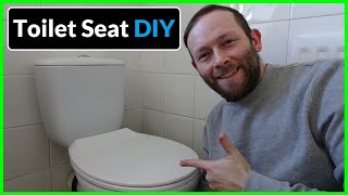 How to Remove amp Replace a Toilet Seat Soft Close amp Quick Release [upl. by Morvin]