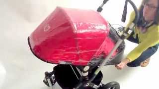 Bugaboo Regenverdeck anbringen  montieren [upl. by Dona]