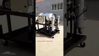 Coalescence Dehydration Oil Filtration Purifier cart Pall [upl. by Nileve]