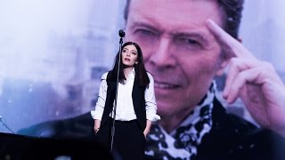 David Bowie Tribute l The BRIT Awards 2016 [upl. by Narol]