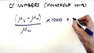 CT Housfield Units and Windowing [upl. by Levinson]