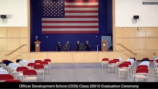 Officer Development School ODS Class 25010 Graduation Ceremony [upl. by Lytle]