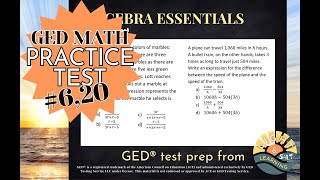 GED® Practice Test Writing Expressions 1PT  620 [upl. by Mather]