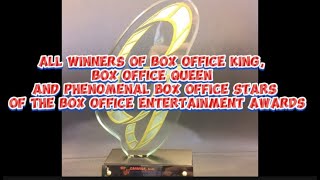 ALL WINNERS OF BOX OFFICE KING BOX OFFICE QUEEN AND PHENOMENAL BOX OFFICE AWARDS Highlights [upl. by Novit]