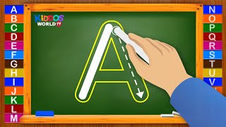 How to Write Letters for Children  Teaching Writing ABC for Preschool  Alphabet for Kids [upl. by Irafat249]