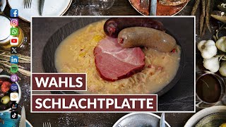 Wahls Schlachtplatte im bewährten Kochbeutel [upl. by Eikcim346]