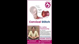 Cervical Stitch for Pregnancy Support  Explained by Dr Astha Chakravarty [upl. by Rosella]