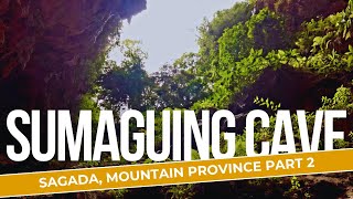 Travel with me in Sagada Mountain Province Part 2  quotSumaguing Cavequot [upl. by Balough]