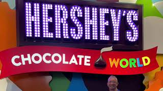 Hersheys Chocolate World Full Tour Ride [upl. by Atiuqihs592]