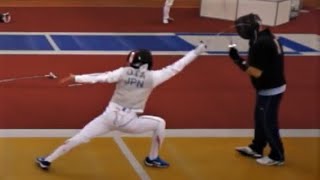 Yuki Ota warmup lesson 2016 Foil Fencing [upl. by Enale]