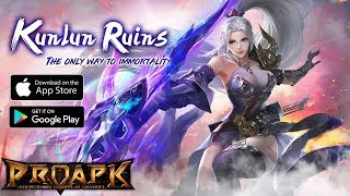 Kunlun Ruins Gameplay Android  iOS Open World MMORPG [upl. by Nevanod]