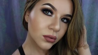 Ultra Smokey Eye Morphe 35K palette Tutorial  KatEyedTv [upl. by Dyke256]