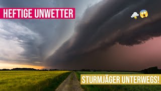 Krasse Unwetterserie aus der Sicht von Sturmjägern In NRW und Belgien [upl. by Eibrik]