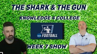 SHARK amp THE GUN COLLEGE FOOTBALL SHOW  WEEK 7 [upl. by Edalb]