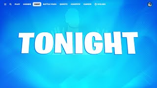 NEW TONIGHTs Item Shop Fortnite [upl. by Aylward]