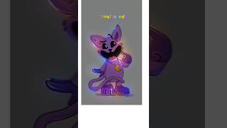 How to draw CatNap  Poppy Playtime Critter short catnap [upl. by Corvin]