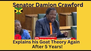 Senator Damion Crawford Explains His Goat Theory Again [upl. by Inger823]