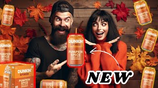 NEW ‼️ Dunkin Donuts SPIKED PUMPKIN SPICE Latte Review 🎃☕️ [upl. by Astrid466]