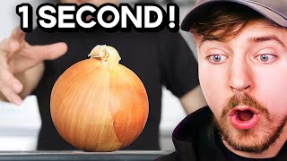 Fastest Onion Ever Eaten [upl. by Yerd]