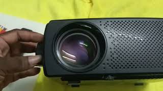 Zebronics pixa play15 projector unboxing and review [upl. by Helbonnas]