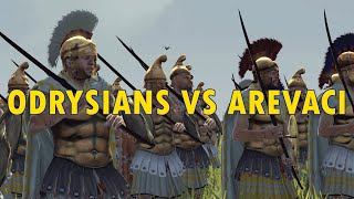 Odrysians vs Arevaci  Multiplayer Battle  Total War Rome 2 [upl. by Eened779]