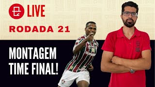 ðŸ”´ LIVE DICAS RODADA 21  CARTOLA 2024 MEIAS MELHORES QUE ATACANTES [upl. by Favien706]